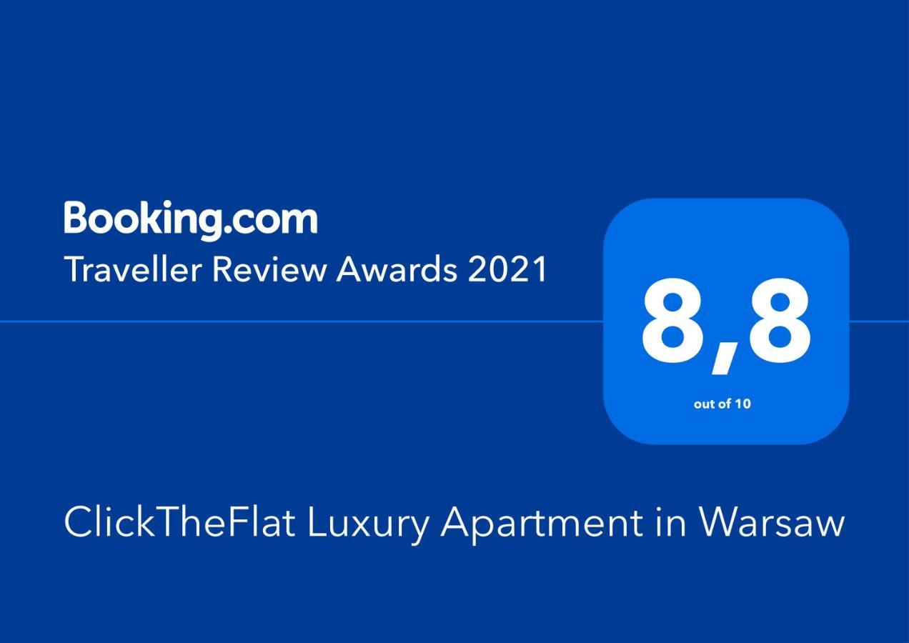 Clicktheflat Luxury Apartment In Warszawa Eksteriør billede