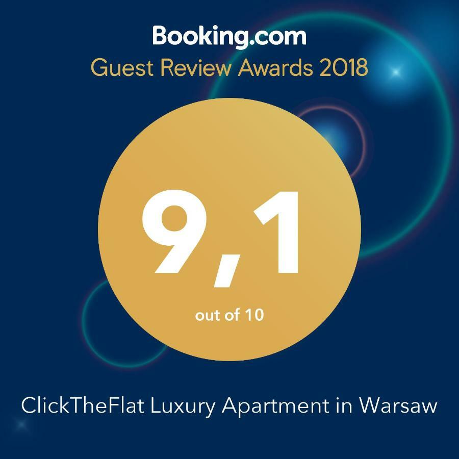 Clicktheflat Luxury Apartment In Warszawa Eksteriør billede